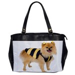 dog-photo Oversize Office Handbag (One Side)