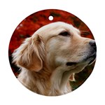 dog-photo cute Ornament (Round)