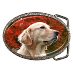 dog-photo cute Belt Buckle