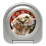 dog-photo cute Travel Alarm Clock