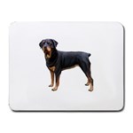 Rottweiler Dog Gifts BW Small Mousepad