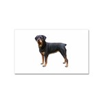 Rottweiler Dog Gifts BW Sticker (Rectangular)