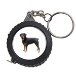 Rottweiler Dog Gifts BW Measuring Tape