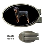 Rottweiler Dog Gifts BB Money Clip (Oval)
