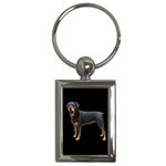 Rottweiler Dog Gifts BB Key Chain (Rectangle)