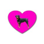 Rottweiler Dog Gifts BP Heart Coaster (4 pack)