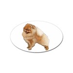 Pomeranian Dog Gifts BW Sticker Oval (100 pack)