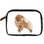 Pomeranian Dog Gifts BW Digital Camera Leather Case