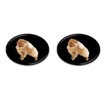 Pomeranian Dog Gifts BB Cufflinks (Oval)