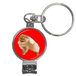 Pomeranian Dog Gifts BR Nail Clippers Key Chain