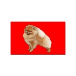 Pomeranian Dog Gifts BR Sticker (Rectangular)