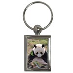 Big Panda Key Chain (Rectangle)