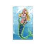 Dreamy Mermaid Sticker Rectangular (10 pack)