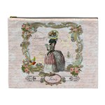 Black Poodle Marie Antoinette Cosmetic Bag (XL)