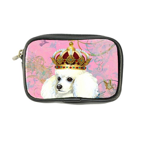 White Poodle Princess Coin Purse from UrbanLoad.com Front