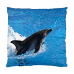 Swimming Dolphin Cushion Case (Two Sides)