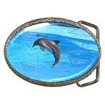Jumping Dolphin Belt Buckle