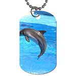 Jumping Dolphin Dog Tag Dog Tag Dog Tags (two sides)