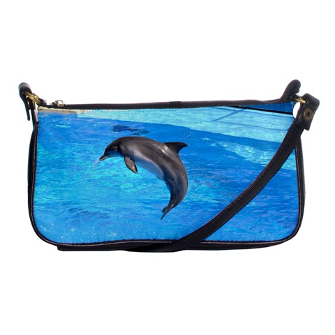 Jumping Dolphin Shoulder Clutch Bag from UrbanLoad.com Front