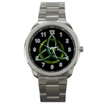 Triquetra/Green Sport Metal Watch