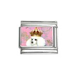 White Poodle Princess Print 5 By 6 Zazzle Copy Italian Charm (9mm)