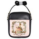 Marie A Colorful Dress Pink Roses Artsnow Girls Sling Bag