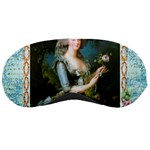 Marie Antoinette Pink Roses And Blue 6 By 8 Copy Sleeping Mask