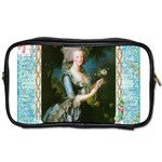 Marie Antoinette Pink Roses And Blue 6 By 8 Copy Toiletries Bag (One Side)