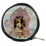 Marie Lavender Frame In Prog Square Pnk Frame Mini Makeup Bag