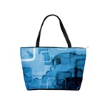 blue Classic Shoulder Handbag