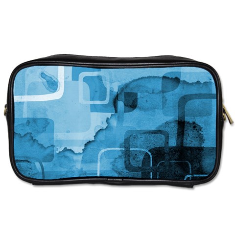 blue Toiletries Bag (One Side) from UrbanLoad.com Front