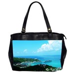 St. thomas Harbor Oversize Office Handbag (Two Sides)