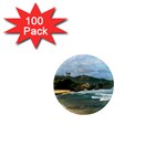Barbados Beach 1  Mini Magnet (100 pack) 