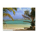 Belize Beach Sticker A4 (100 pack)