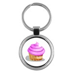 Shiny Cupcake Copy Key Chain (Round)