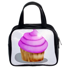Shiny Cupcake Copy Classic Handbag (Two Sides) from UrbanLoad.com Front