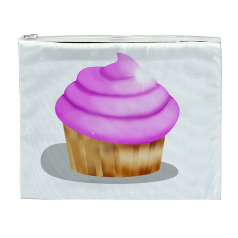 Shiny Cupcake Copy Cosmetic Bag (XL) from UrbanLoad.com Front
