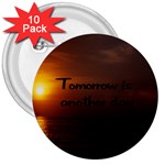 Tomorrow 3  Button (10 pack)