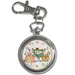 Marie And Carriage W Cakes  Squared Copy Key Chain Watch