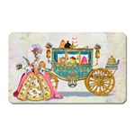Marie And Carriage W Cakes  Squared Copy Magnet (Rectangular)