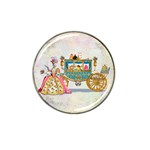 Marie And Carriage W Cakes  Squared Copy Hat Clip Ball Marker (4 pack)