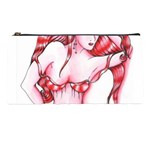 Lady Red Pencil Case