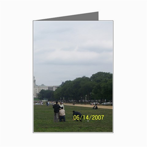 CAPITAL Mini Greeting Card from UrbanLoad.com Left