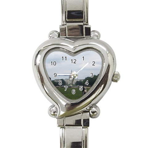 CAPITAL Heart Italian Charm Watch from UrbanLoad.com Front