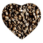 Coffee Beans Ornament (Heart)