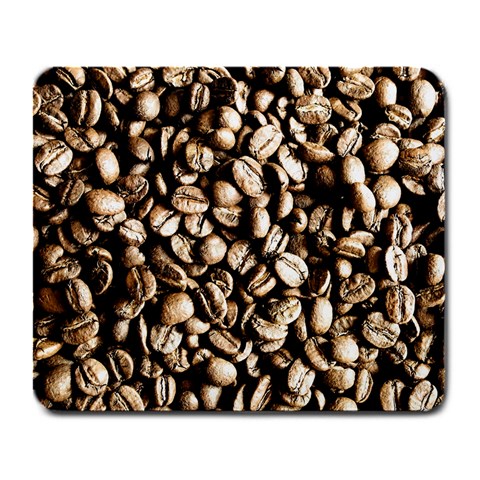 Coffee Beans Large Mousepad from UrbanLoad.com Front