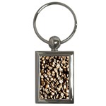 Coffee Beans Key Chain (Rectangle)