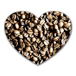 Coffee Beans Mousepad (Heart)