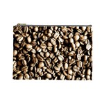 Coffee Beans Cosmetic Bag (Large)