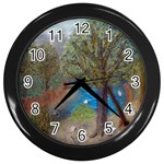 Mid Winter Daydream Wall Clock (Black)